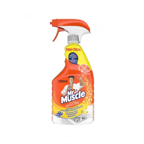 Hemija Mr.Muscle za kuhinjske površine limun 750ml Slika 1