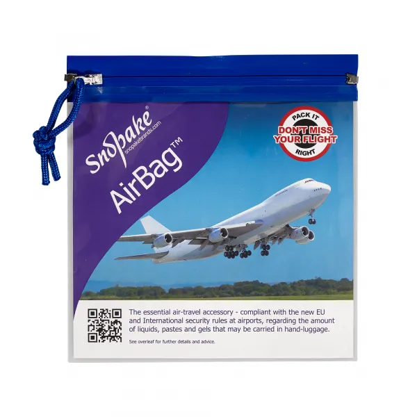 Fascikla sa zipom za avion Snopake Air Bag 20x20 Slika 4