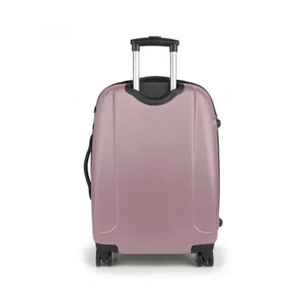 Kofer srednji Gabol 48x67x27 cm ABS 70l-3,7 kg Paradisl pastelno rozi Slika 5