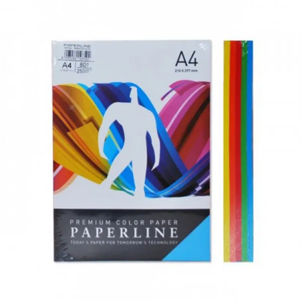 Fotokopir papir A4/80g mix neon 1/100 Slika 1