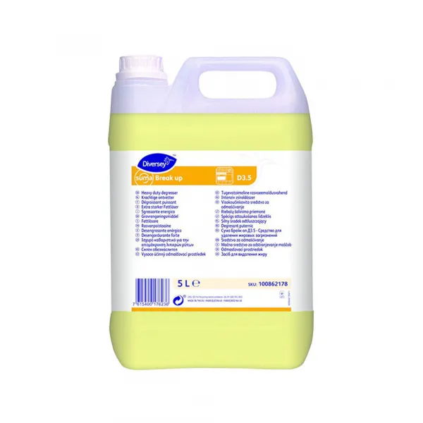Odmašćivač Diversey Suma Brake Up (D3,5konc.) 5 lit. 100862178 Slika 1