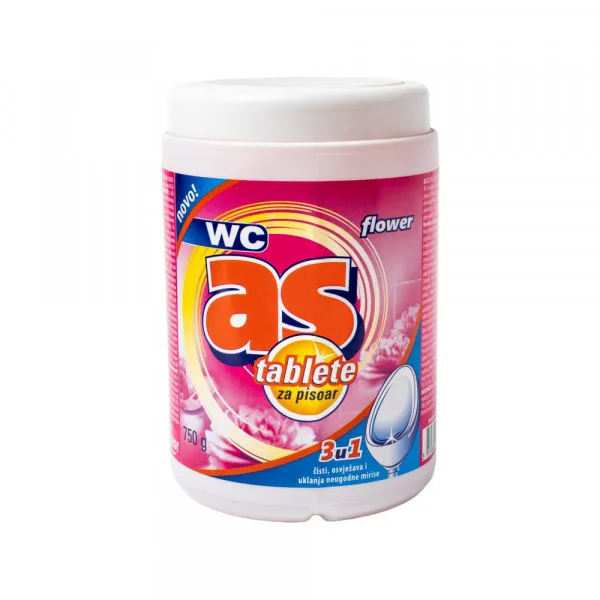 Hemija Tablete za pisoar AS Flower 750gr Slika 1