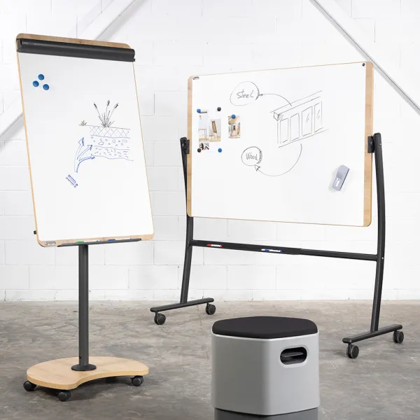 Tabla Flipchart mobilna, sa ramenima, Rocada NAT618 Slika 5