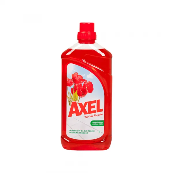Hemija Tečnost za podove AXEL 1000ml crveni Slika 1