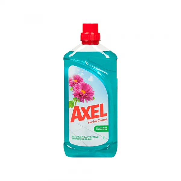 Hemija Tečnost za podove AXEL 1000ml tirkizni Slika 1