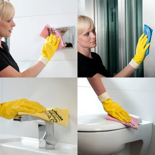 Mikrofiber krpa PVA Vileda 35x38 plava 143590 Slika 2