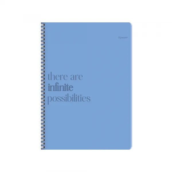 Ilijanum Sveska A4 Infinity spirala dikto 120l Slika 3