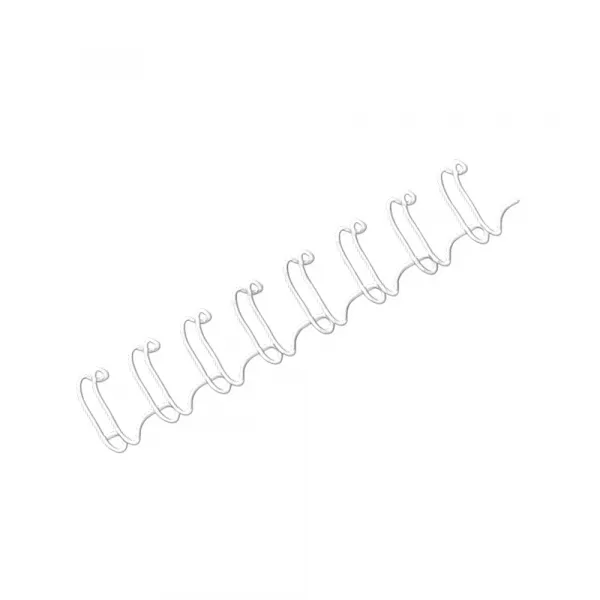 Spirala žičana 12mm Fellowes bela 1/100 53270 Slika 1