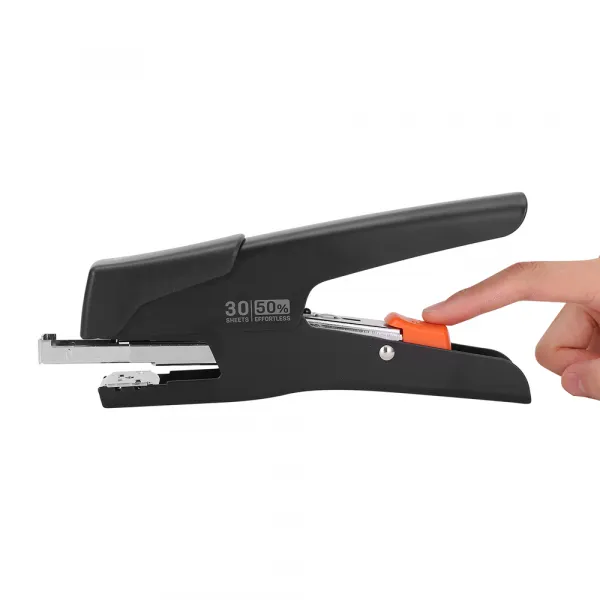 Heftalica Deli specijal za lako heftanje E0358 30 lista crna Slika 3