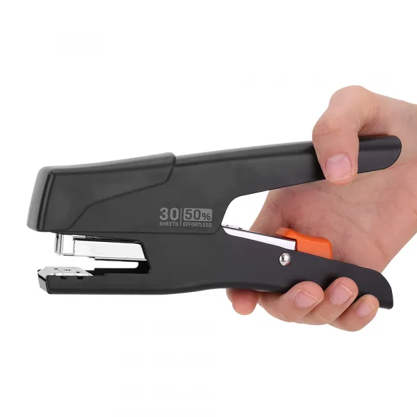 Heftalica Deli specijal za lako heftanje E0358 30 lista crna Slika 4