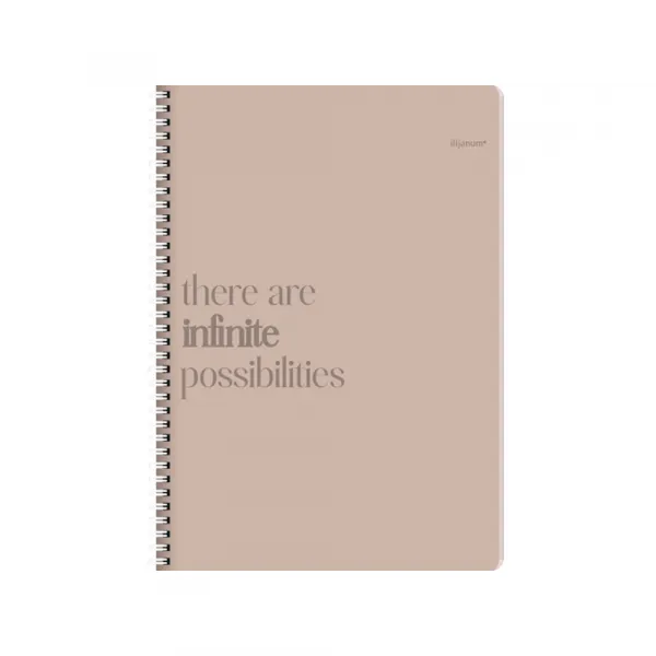 Ilijanum Sveska A4 Infinity spirala sk 120l Slika 2