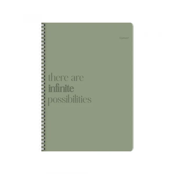 Ilijanum Sveska A4 Infinity spirala sk 120l Slika 3