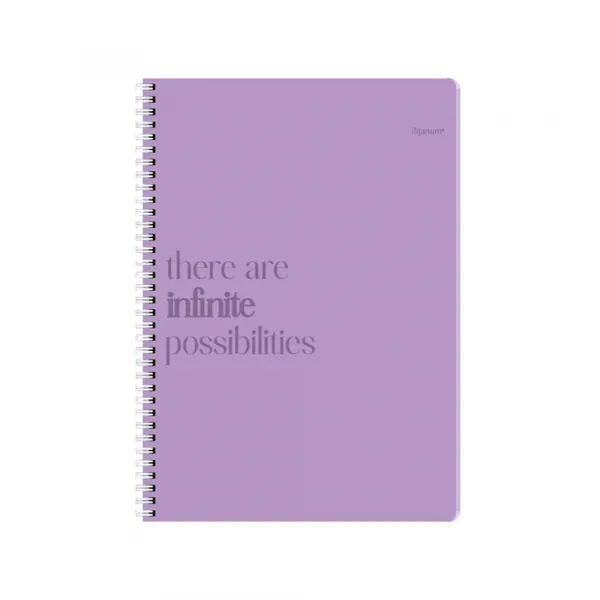 Ilijanum Sveska A4 Infinity spirala sk 120l Slika 6