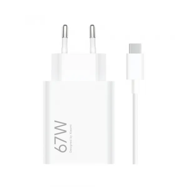 Punjač za telefon Xiaomi 67W Charging Combo Tipe A Slika 1
