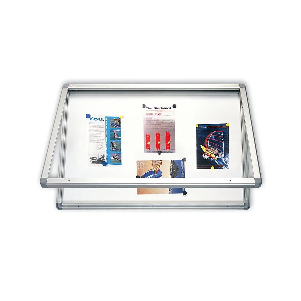 Tabla oglasna 2x3 GS196 sa vratima i inbus ključem, bela magnetna 90x60 Slika 1