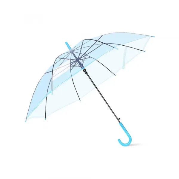 Mark Kišobran PVC providni plavi 90cm Slika 1