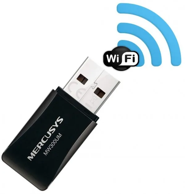 Wireless adapter Mini USB Mercusys MW300UM N300 Slika 3
