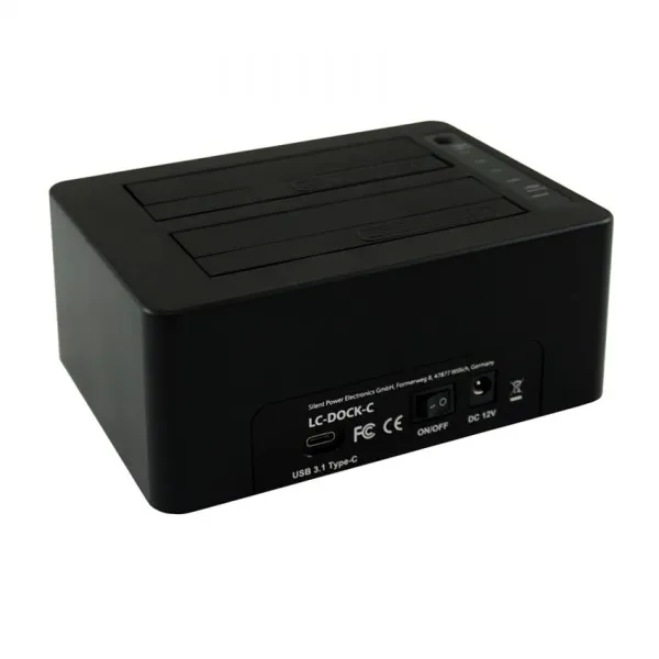 HDD D.Station LC Power LC-DOCK-C USB 3.1 Type C Slika 4