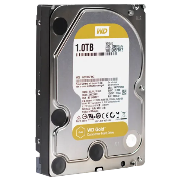 HDD WD 1TB WD1005FBYZ SATA3 128MB Gold Slika 1
