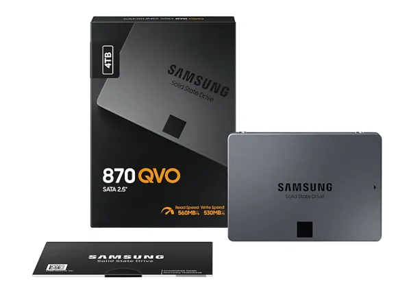 SSD 2.5" SATA 4TB Samsung 870 QVO 560/530MBs, MZ-77Q4T0BW Slika 1