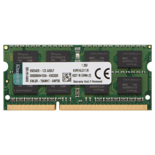 RAM SODIMM DDR3 Kingston 8GB KVR16LS11/8 Slika 1