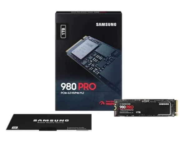 SSD M.2 NVMe Samsung 1TB 980 PRO 7000MBs/5000MBs, MZ-V8P1T0BW Slika 1