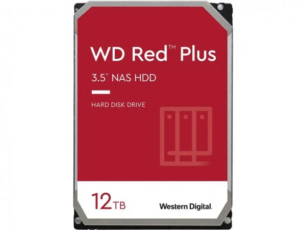 HDD WD 12TB WD120EFBX RED PLUS 7200RPM 256MB Slika 1