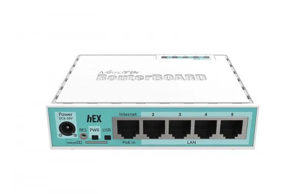 LAN Router MikroTik RB750Gr3 hEX 5xGigabit LAN Slika 1