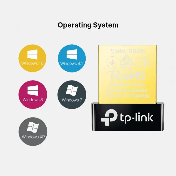 TP-Link USB TP-LINK Bluetooth Adapter UB400 4.0 Nano Slika 2