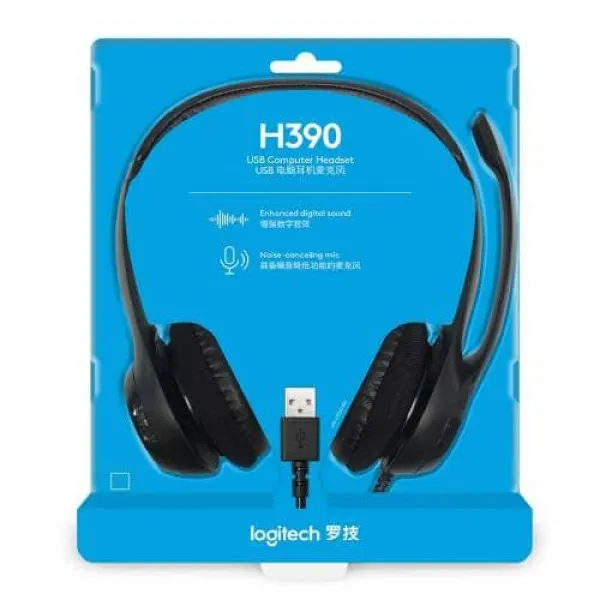 Slušalice sa mikrofonom Logitech H390 USB Stereo 981-000406 Slika 3