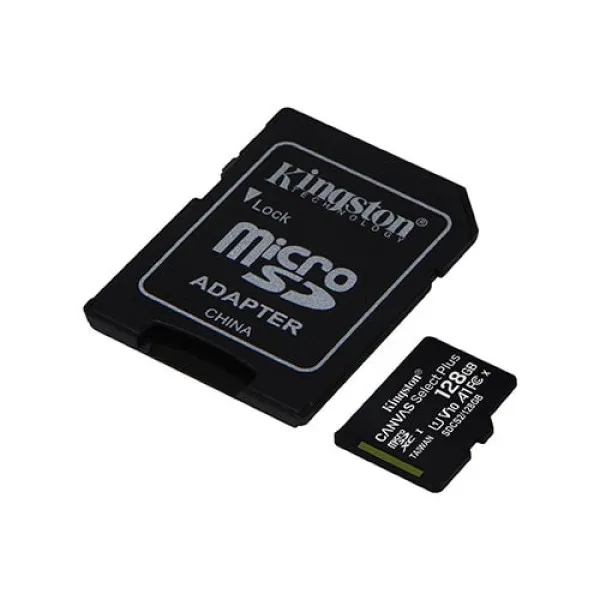 Micro SD Kingston 128GB Canvas Select Plus SDCS2/128GB + sd adapter Slika 2