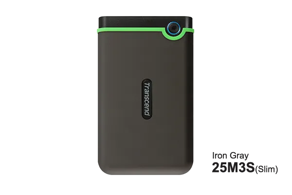 HDD E2.5" Transcend 1TB USB 3.1 TS1TSJ25M3S Anti-shock Iron grey Slika 1