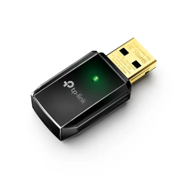 LAN MK TP-Link Archer T2U AC600 wireless 600Mb/s dual band USB Slika 3
