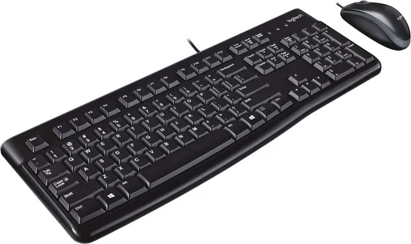 Tastatura + miš USB Logitech Desktop MK120 US crna 920-002562 Slika 2
