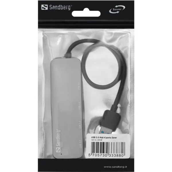 USB HUB 4 port Sandberg USB 3.0 333-88 Slika 2