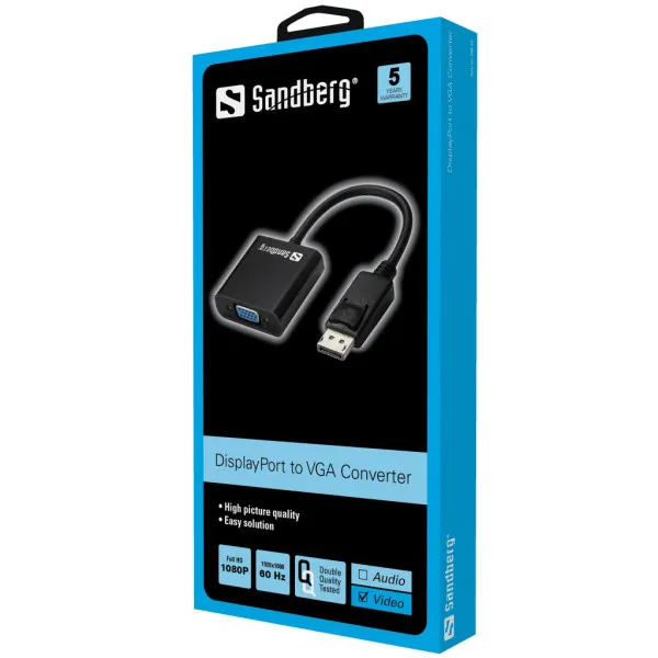 Adapter Sandberg DisplayPort - VGA 508-43 Slika 2