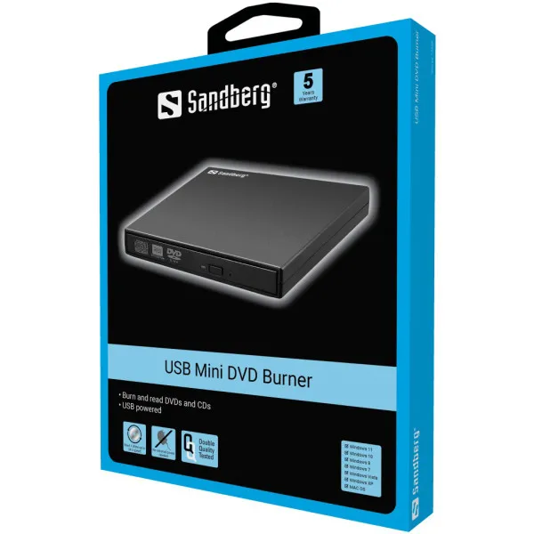 USB DVD-RW SATA Sandberg mini 133-66 Slika 2