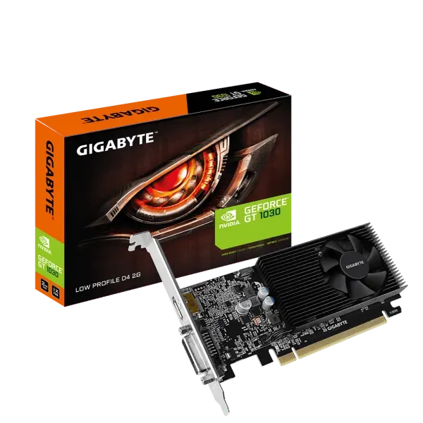 Gigabyte VGA GIGABYTE GT1030 2GB DDR4 LP, GV-N1030D4-2GL Slika 1