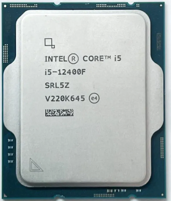 CPU s1700 INTEL Core i5-12400F 6-cores 2.5GHz Tray Slika 1