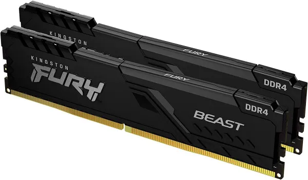 RAM DDR4 64GB (2x32GB) 3600MHz Kingston Fury Beast KF436C18BBK2/64 Slika 1