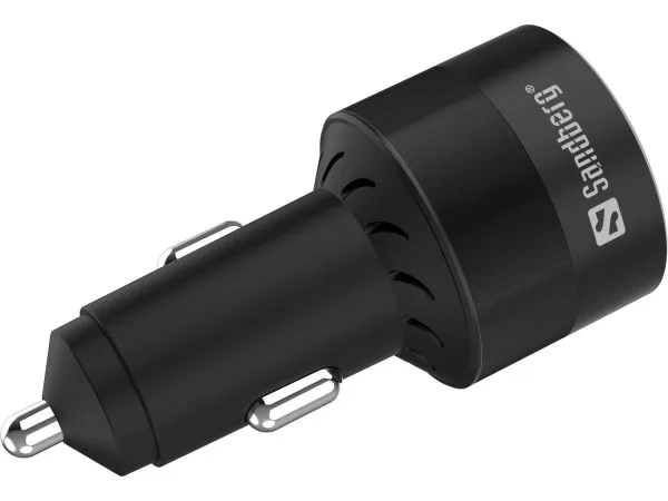 USB auto punjač Sandberg 3in1 USB/USB-C 130W 441-49 Slika 2
