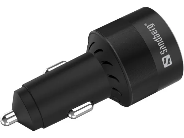 USB auto punjač Sandberg 3in1 USB/USB-C 130W 441-49 Slika 5
