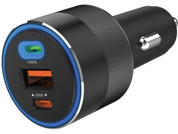 USB auto punjač Sandberg 3in1 USB/USB-C 130W 441-49 Slika 6