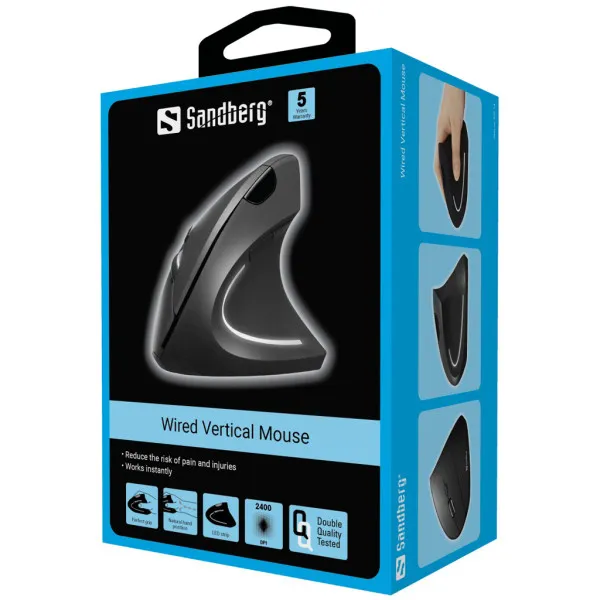 Miš USB Sandberg Vertical 630-14 Slika 3