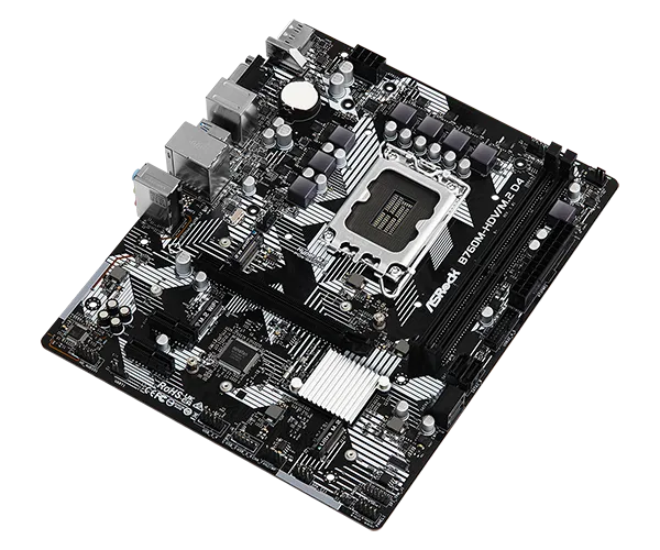 MB s1700 ASRock B760M-HDV/M.2 D4 90-MXBL40-A0UAYZ Slika 3