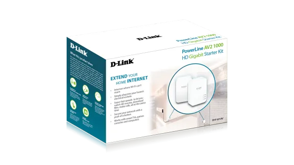LAN Powerline Adapter D-Link DHP-601AV AV2 1000 KIT Slika 2