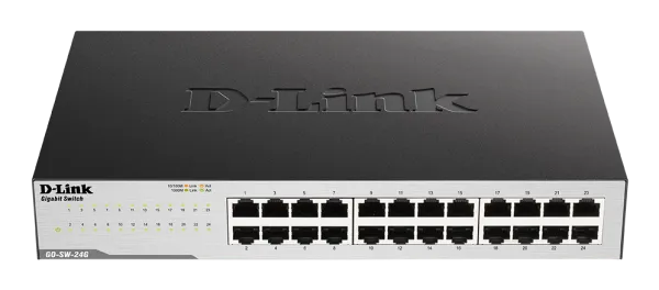 LAN Switch D-Link GO-SW-24G/E 10/100/1000Mbps 24port Slika 1