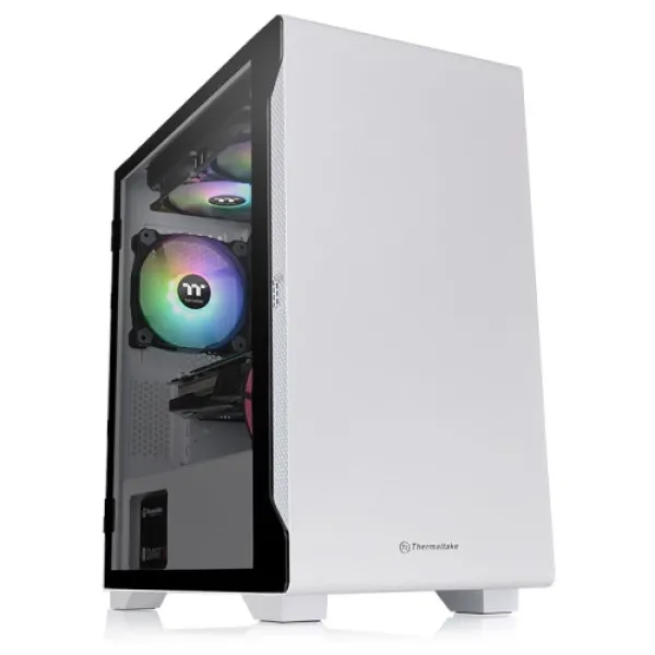 Kućište Thermaltake S100 TG Snow/White/Win/Glass*1/120mm/no PSU/CA-1Q9-00S6WN-00 Slika 1