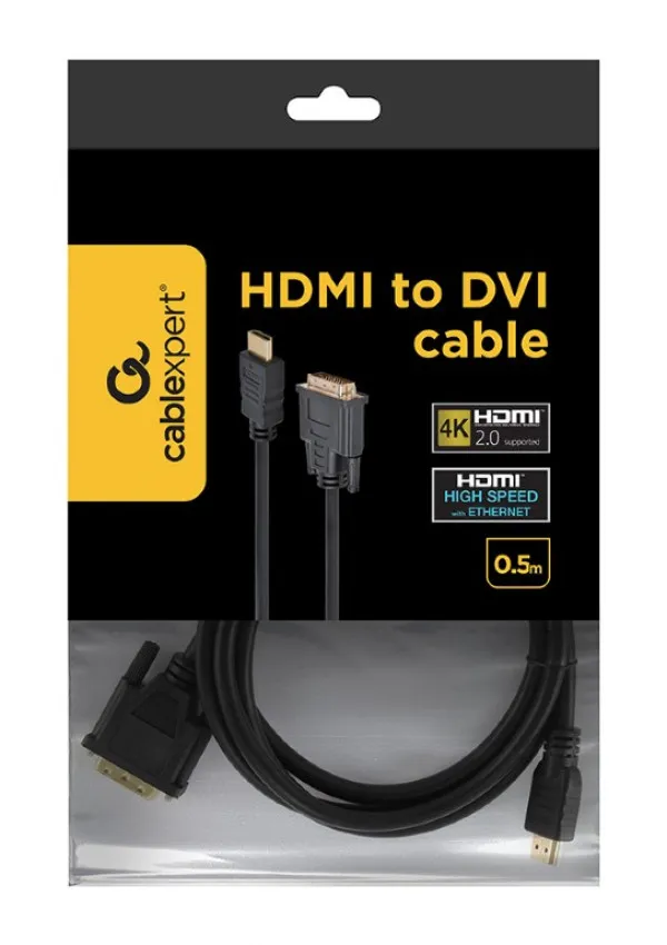 Kabl Gembird CC-HDMI-DVI-6 HDMI-DVI 1,8m Slika 2