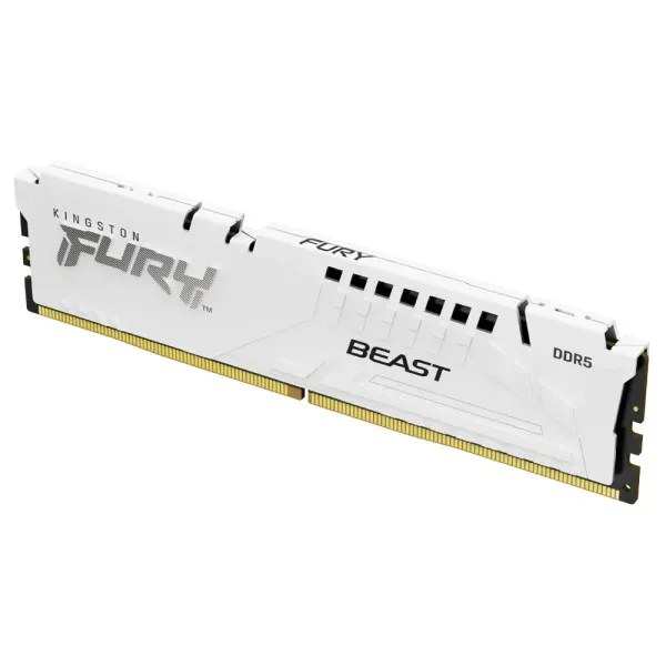 Kingston RAM DIMM DDR5 32GB 5600MHz KINGSTON KF556C40BW-32 Fury Beast White Slika 1